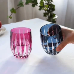 New 2 gobelets à eau Berenice rose Art De La Table|Verre À Eau