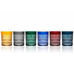 Sale 6 gobelets à Whisky couleur Belair Art De La Table|Verre À Whisky