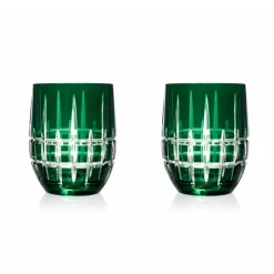 Best 2 gobelets à Whisky hollywood vert Art De La Table|Verre À Whisky
