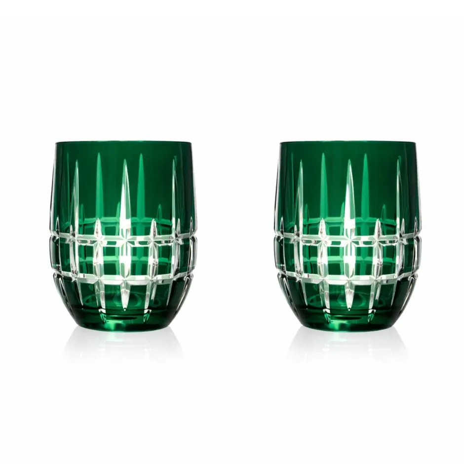 Best 2 gobelets à Whisky hollywood vert Art De La Table|Verre À Whisky