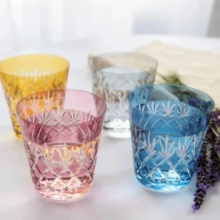 Hot 4 gobelets couleur Royal Art De La Table|Verre À Whisky