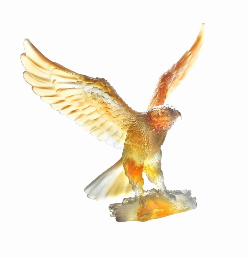 Sale Aigle ambre gris daum Animaux Cristal|Bestiaire