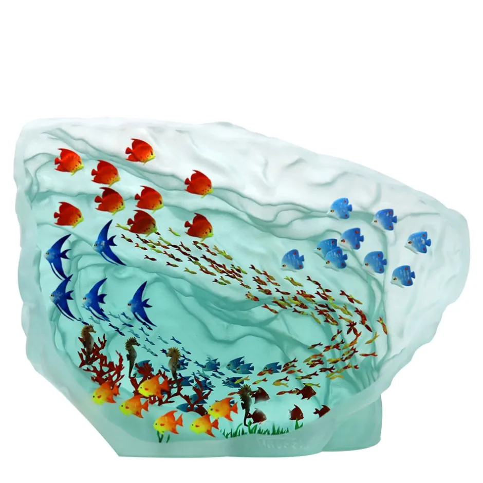 Aquarium poissons verre – yves trucchi Décoration|Bestiaire