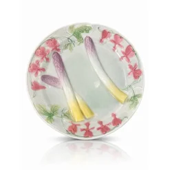 Discount Assiette asperge barbotine Lunéville|Assiette Céramique
