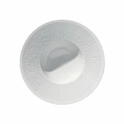 Sale Assiette creuse à aile gravée 22 cm Minéral Raynaud Art De La Table|Assiette Céramique