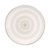 Hot Assiette de présentation Arcadia or & platine Baccarat Assiette Céramique|Art De La Table