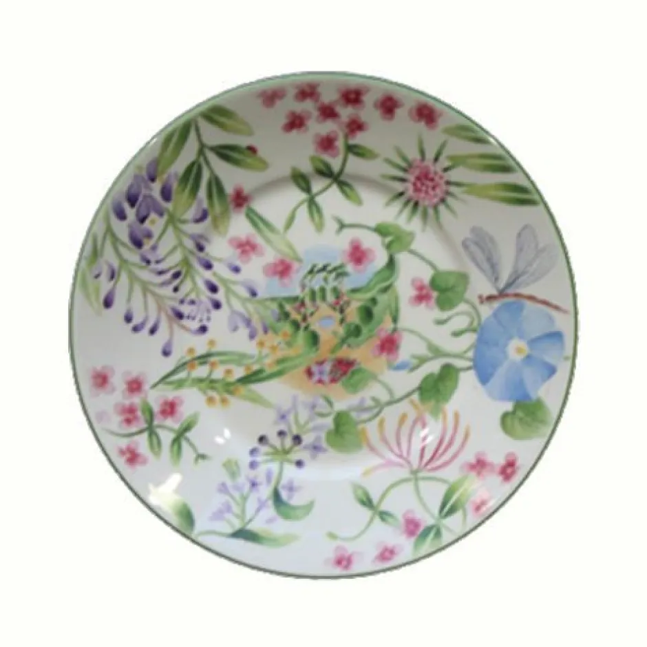 Hot Assiette dessert vent de fleurs lunéville Lunéville|Assiette Céramique