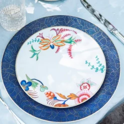 Sale Assiette plate à aile 22 cm Imari Raynaud Art De La Table|Assiette Céramique