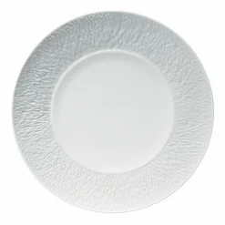 Best Assiette plate à aile gravée 29 cm Minéral Raynaud Art De La Table|Assiette Céramique