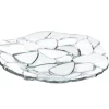 Online Assiette ronde cristal pétale Assiettes Cristal|Art De La Table