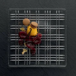 Online Assiette square 28 cm Nachtmann Coupes, Coupelles Et Photophores|Assiettes Cristal