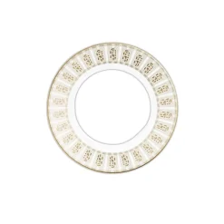 Best Assiettes à Dessert Arcadia or & platine Baccarat x2 Art De La Table|Assiette Céramique