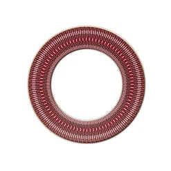 Online Assiettes à dîner Arcadia Rouge Baccarat x2 Art De La Table|Assiette Céramique