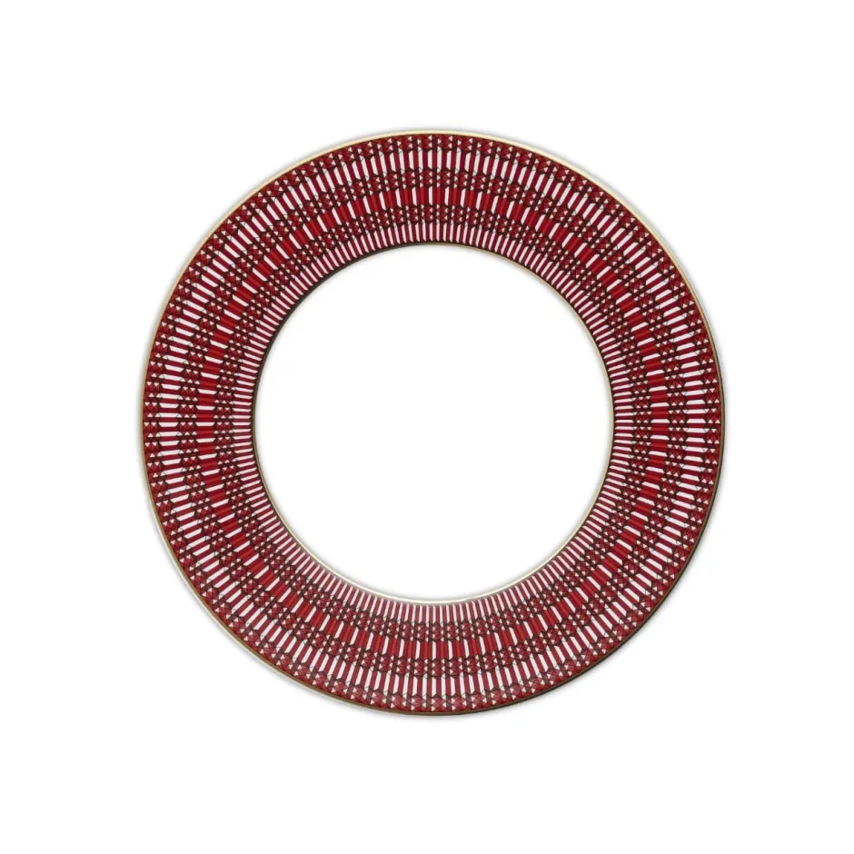 Online Assiettes à dîner Arcadia Rouge Baccarat x2 Art De La Table|Assiette Céramique