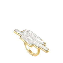 Clearance Bague double Terramineral Lalique Bijoux|Bagues Cristal