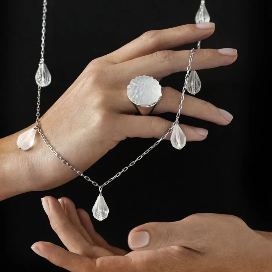 Bague flora bella lalique Bijoux|Bagues Cristal