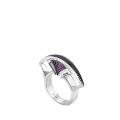 Sale Bague Larcade cristal Lalique Bagues Cristal|Bagues