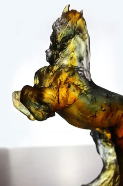 Hot Balthazar ambre gris cheval daum Bestiaire|Animaux Cristal