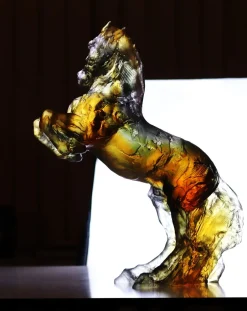 Hot Balthazar ambre gris cheval daum Bestiaire|Animaux Cristal