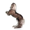 New Balthazar gris rose cheval daum Animaux Cristal|Editions D’Art