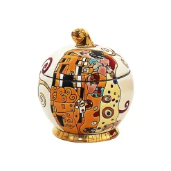 New Bonbonnière Hommage à Klimt Émaux de Longwy Boites Cristal|Coupes & Photophores