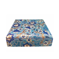 Outlet Boîte Amalice Héritage bleu Émaux de Longwy Boites Cristal|Coupes & Photophores