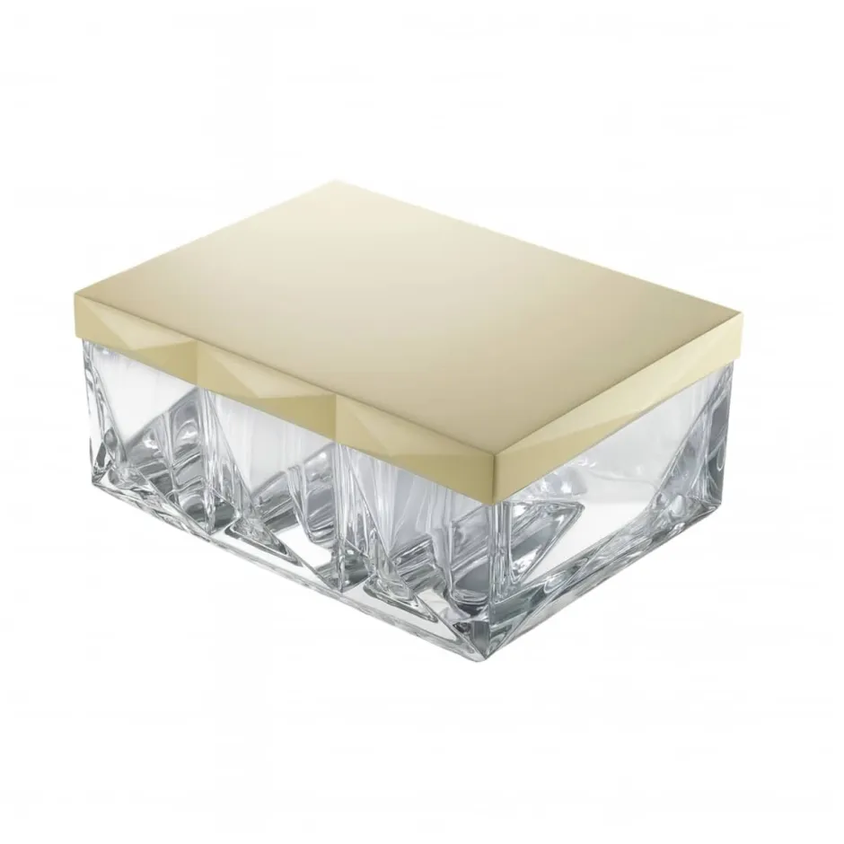 Discount Boîte louxor noir & ivoire Baccarat Coupes, Coupelles Et Photophores|Coupelles Cristal