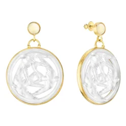 Outlet Boucles d’oreilles 3 hirondelles lalique Bijoux|Boucles D’Oreilles Cristal