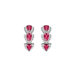 Best Boucles d’oreilles cristal rose Majesté Boucles D’Oreilles Cristal|Boucles D’Oreilles