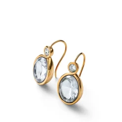 Clearance Boucles d’oreilles croisé vermeil baccarat Bijoux|Colliers Cristal
