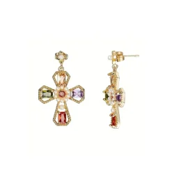 Discount Boucles d’oreilles croix antique Boucles D’Oreilles Cristal|Boucles D’Oreilles