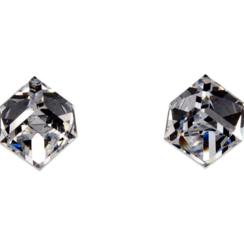 Hot Boucles d’oreilles cube cristal Boucles D’Oreilles Cristal|Boucles D’Oreilles