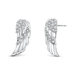 Discount Boucles oreilles ailes cristaux swarovski® Boucles D’Oreilles Cristal|Boucles D’Oreilles