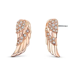 Clearance Boucles oreilles ailes cristaux swarovski® Boucles D’Oreilles Cristal|Boucles D’Oreilles