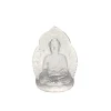 Sale Bouddha en cristal poli – clair Décoration|Symboles Religieux Cristal