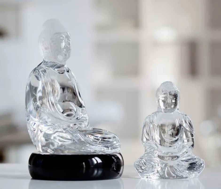 Best Bouddha petit modèle baccarat Sculptures Cristal|Décoration