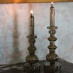 Hot Bougeoir lampe à huile champagne Coupes, Coupelles Et Photophores|Lampes Cristal