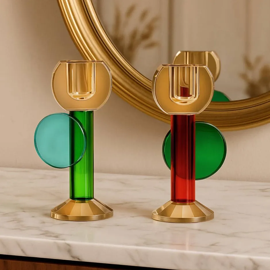 Best Bougeoirs Rivoli 1925 X2 Photophores, Bougeoirs Cristal|Coupes, Coupelles Et Photophores