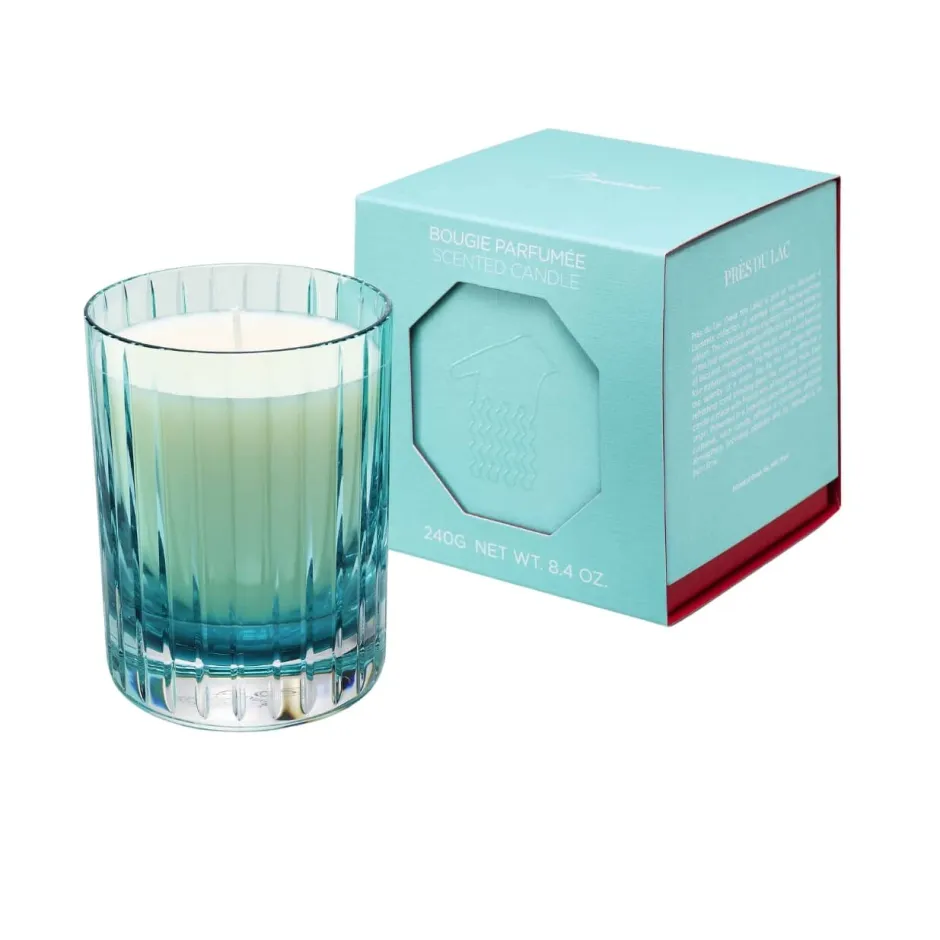 Bougie parfumée 4 éléments Près Du Lac Baccarat Coupes, Coupelles Et Photophores|Bougies Baccarat