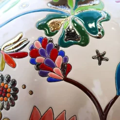 Outlet Boule coloniale Extravaganza Émaux de Longwy Éditions D’Art Cristal|Vases & Boules