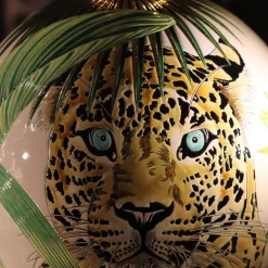 New Boule coloniale Vale Do Javari Émaux de Longwy Vase Céramique|Éditions D’Art Cristal