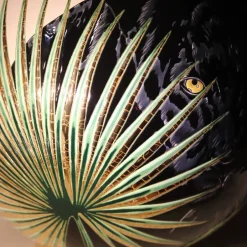 New Boule coloniale Vale Do Javari Émaux de Longwy Vase Céramique|Éditions D’Art Cristal