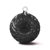 Outlet Boule de noël en cristal kouglof noir 2019 Décoration