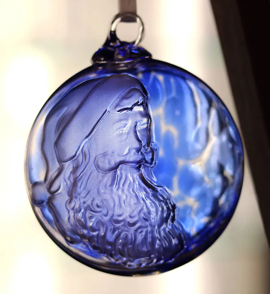 Online Boule de Noël « le Père Noël » 2023 Décoration