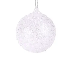 Boule de noël N°2 féérie des glaces Décoration
