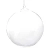 Discount Boule de noël verre plume blanche n°1 Décoration|Ornements Cristal