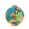 Sale Boule Flo Astro aqua tropicale Émaux de Longwy Vase Céramique|Éditions D’Art Cristal