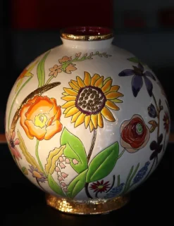 Discount Boule Flo Bucolique Émaux de Longwy Éditions D’Art Cristal|Vases & Boules