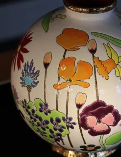 Discount Boule Flo Bucolique Émaux de Longwy Éditions D’Art Cristal|Vases & Boules