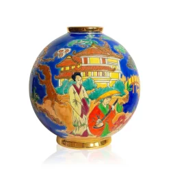 Online Boule flo poète Japonica decor Rizzi Émaux de Longwy Vases Cristal Couleur|Vases & Boules